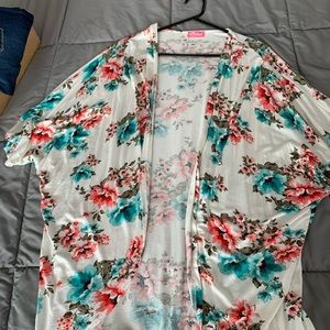 SOLD Floral Kimono